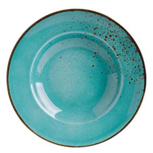 Vega Diep bord Palana; 200ml, 24x4 cm (ØxH); turquoise; rond; 6 stuk / verpakking