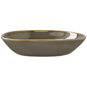 PULSIVA Diep bord Glaze; 900ml, 22x4.8 cm (ØxH); grijs; rond; 6 stuk / verpakking