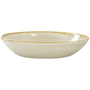 PULSIVA Diep bord Glaze; 900ml, 22x4.8 cm (ØxH); zand; rond; 6 stuk / verpakking