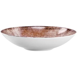 Vega Diep bord Gironia; 1000ml, 26x5 cm (ØxH); rosa; rond; 6 stuk / verpakking