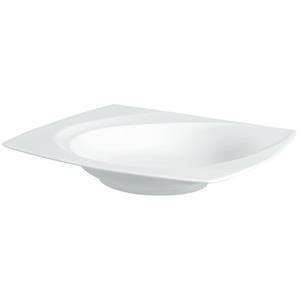 Vega Diep bord Vilano; 400ml, 23x23x4 cm (LxBxH); wit; vierkant; 6 stuk / verpakking