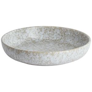 Vega Diep bord Mamoro; 800ml, 21x4.5 cm (ØxH); beige/wit; rond; 6 stuk / verpakking