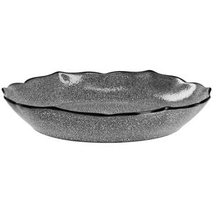 Vega Diep bord Antiqus; 1000ml, 24x4.2 cm (ØxH); grijs; rond; 4 stuk / verpakking