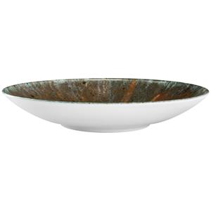 Vega Diep bord Saturnus; 1700ml, 30x5 cm (ØxH); antraciet/groen/oranje; rond; 6 stuk / verpakking