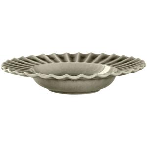 Vega Pastabord Flora met rand; 300ml, 24.3x4.6 cm (ØxH); grijs; rond; 4 stuk / verpakking