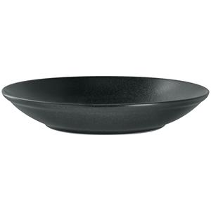 Vega Diep bord Masca; 500ml, 26x4.5 cm (ØxH); zwart; rond; 6 stuk / verpakking