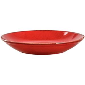 Vega Diep bord Sidina; 500ml, 26x4.5 cm (ØxH); rood; rond; 6 stuk / verpakking
