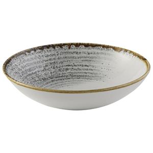 Churchill Diep bord Studio Prints Jasper Grey  Coupe; 426ml, 18.2 cm (Ø); grijs/bruin; rond; 12 stuk / verpakking
