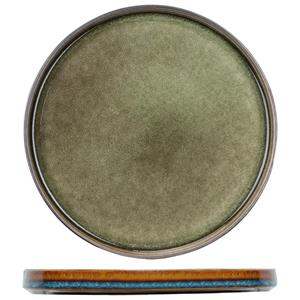 Cosy & Trendy Ontbijtbord Quintana; 14 cm (Ø); groen; rond; 6 stuk / verpakking