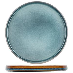 Cosy & Trendy Dessertbord Quintana; 22 cm (Ø); blauw; rond; 6 stuk / verpakking