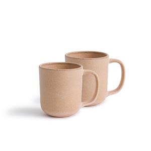 AM.PM Set van 2 mugs in geglazuurd steengoed, Gandra