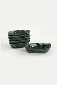 Hermia Set van 6 saustipjes Jade | 