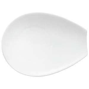 Vega Plat bord Contrast ovaal; 19x15 cm (LxB); wit; ovaal; 6 stuk / verpakking
