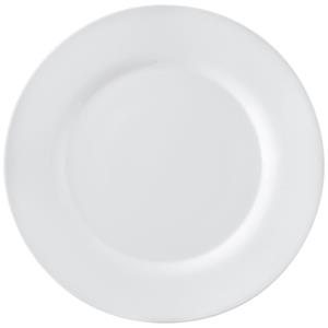 Bormioli Rocco Plat bord Toledo; 20 cm (Ø); wit; rond; 6 stuk / verpakking