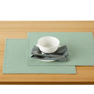 LA REDOUTE INTERIEURS Set van 2 placemats in soepel gecoat katoen, Scénario