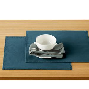 LA REDOUTE INTERIEURS Set van 2 placemats in soepel gecoat katoen, Scénario