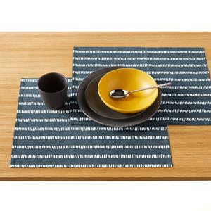 LA REDOUTE INTERIEURS Set van 2 placemats in gecoat katoen Irun