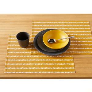 LA REDOUTE INTERIEURS Set van 2 placemats in gecoat katoen Irun