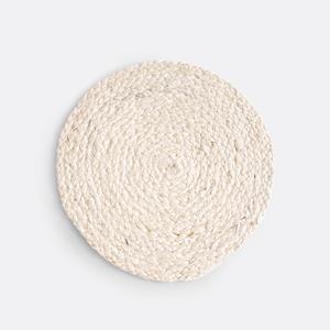 LA REDOUTE INTERIEURS Set van 4 ronde placemats in geweven jute, Jonna