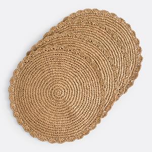 LA REDOUTE INTERIEURS Set van 4 placemats in papier, Solia