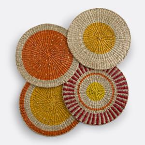 LA REDOUTE INTERIEURS Set van 4 placemats in herbarium, Romix