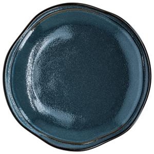 PULSIVA Plat bord Mare; 20.5x2 cm (ØxH); blauw; rond; 6 stuk / verpakking