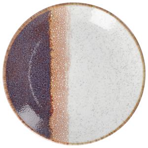 Vega Plat bord Piazza; 16.5 cm (Ø); beige/abrikoos/pruim; rond; 6 stuk / verpakking
