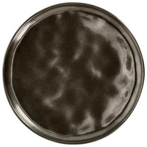 Vega Plat bord  Novulus; 21.5x2 cm (ØxH); bruin; rond; 6 stuk / verpakking