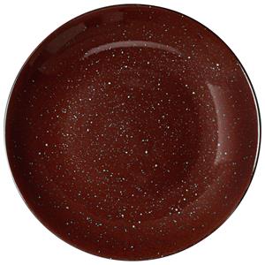 Vega Plat bord Alessia; 30 cm (Ø); bruin; rond; 4 stuk / verpakking
