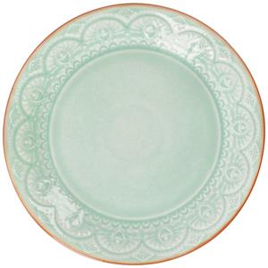 PULSIVA Plat bord Indie; 26x2.8 cm (ØxH); mint; rond; 4 stuk / verpakking