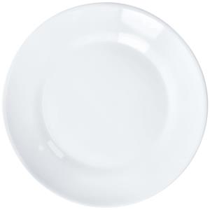 Arcoroc Plat bord Restaurant; 25.2 cm (Ø); wit; rond; 6 stuk / verpakking