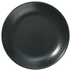 Vega Plat bord Masca; 18 cm (Ø); zwart; rond; 6 stuk / verpakking