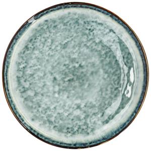 PULSIVA Plat bord Raja; 27 cm (Ø); blauw; rond; 4 stuk / verpakking