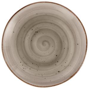 Vega Plat bord Nebro; 20 cm (Ø); grijs; rond; 6 stuk / verpakking