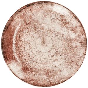 Vega Plat bord Gironia; 24.5 cm (Ø); rosa; rond; 6 stuk / verpakking