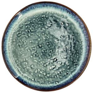 PULSIVA Plat bord Raja; 22.5 cm (Ø); blauw; rond; 6 stuk / verpakking
