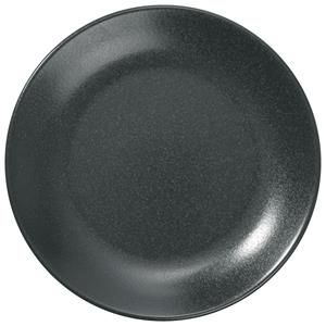 Vega Plat bord Masca; 20 cm (Ø); zwart; rond; 6 stuk / verpakking