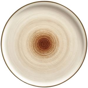 Vega Plat bord Limaro; 28 cm (Ø); bruin; rond; 4 stuk / verpakking