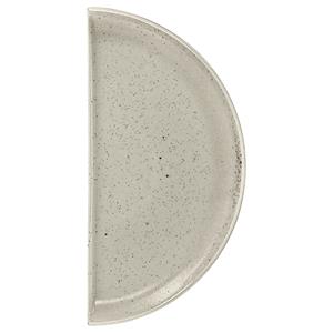 Vega Plat bord Ossora; 27.5x13.5 cm (LxB); beige; halfrond; 4 stuk / verpakking