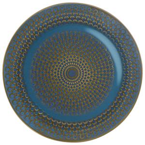 Vega Plat bord Aranda; 20.5 cm (Ø); blauw; rond; 4 stuk / verpakking