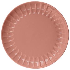 Vega Plat bord Bel Colore; 21.5 cm (Ø); rosé; rond; 6 stuk / verpakking