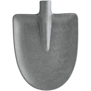 Vega Serveerschop Kelda rond; 25.5x21.8x2.5 cm (LxBxH); antraciet; halfrond; 2 stuk / verpakking