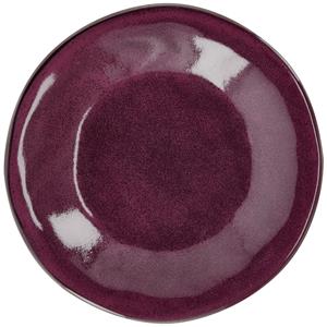 Vega Plat bord Oriento; 23.5 cm (Ø); aubergine; rond; 6 stuk / verpakking