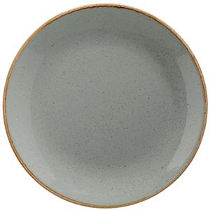 Vega Plat bord Sidina; 20 cm (Ø); grijs; rond; 6 stuk / verpakking