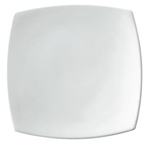 Vega Plat bord Bali; 24x24x1.6 cm (LxBxH); wit; vierkant; 6 stuk / verpakking