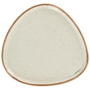 Vega Bord Sidina organisch met rand; 20.7x19.5x2 cm (LxBxH); beige; organisch; 6 stuk / verpakking