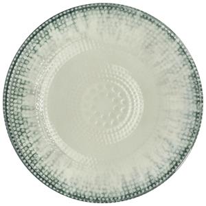 Vega Plat bord Kuori; 25 cm (Ø); wit/grijs/zwart; rond; 6 stuk / verpakking