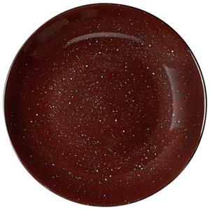 Vega Plat bord Alessia; 26 cm (Ø); bruin; rond; 6 stuk / verpakking