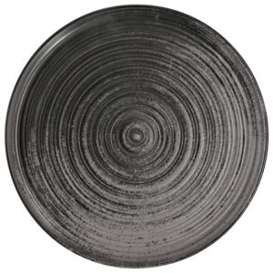 Vega Plat bord met rand Etana; 21x1 cm (ØxH); grijs; rond; 6 stuk / verpakking