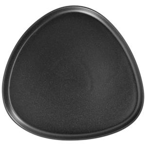 Vega Bord Masca organisch met rand; 20.7x19.5x2 cm (LxBxH); zwart; organisch; 6 stuk / verpakking